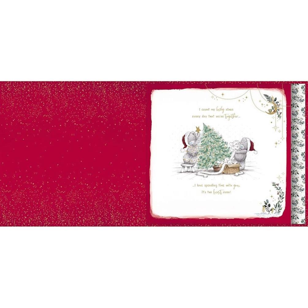 Beautiful Girlfriend Me to You Bear Giant Boxed Christmas Card Extra Image 1